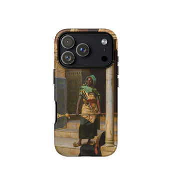 The Nubian Guard - Ludwig Deutsch Phone Case Iphone 17 Pro / Matte Iphone 13 Pro Max Phone Case Detailed Painting Nubian Guard, Ludwig