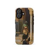The Nubian Guard - Ludwig Deutsch Phone Case Iphone 17 / Matte Iphone 12 Case Detailed Painting Armored Figure Green Nubian Guard, Ludwig