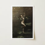 Nude Dancer with Aulos - Arnold Genthe Art Print / Canvas, Genthe’s, Left Knee Folds, Prints