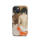 Nude Japanese Woman - William Merritt Chase Phone Case Iphone 13 / Matte Artistic Iphone Case William Merritt Chase, Chase’s Masterful