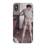 Uomo nudo al bagno - Custodia per iPhone di Gustave Caillebotte, x / Opaca, Custodie per telefoni cellulari, Toby Leon