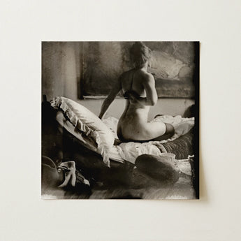 Nude Photograph of Marie Jordan - George Hendrik Breitner Art Print / Canvas, 12x12’’ / 31x31cm / Unframed / no Border, Posters Prints &