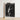 Minimalist White-framed Black-and-white Photographic Print Nude Dancer Expressive Arm Arcs Overhead, Catching Studio Light, Arnold Genthe