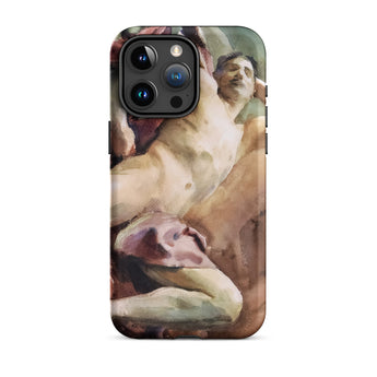 Ritratto di nudo di Nicola D’inverno - Custodia per iPhone di John Singer Sargent, 15 Pro Max / Opaca, Custodie per telefoni cellulari, Toby Leon