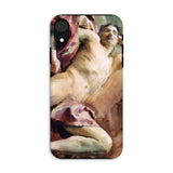 Ritratto di nudo di Nicola D’inverno - Custodia per iPhone di John Singer Sargent, Xr / Opaca, Custodie per telefoni cellulari, Toby Leon