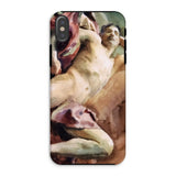 Ritratto di nudo di Nicola D’inverno - Custodia per iPhone di John Singer Sargent, Xs / Opaca, Custodie per telefoni cellulari, Toby Leon