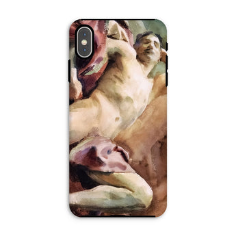 Ritratto di nudo di Nicola D’inverno - Custodia per iPhone di John Singer Sargent, Xs Max / Opaca, Custodie per telefoni cellulari, Toby Leon