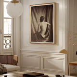 Nude Study - Jean Louis Marie Eugene Durieu Kunstdruck / Leinwand, Poster Drucke & visuelle Kunstwerke, Toby Leon