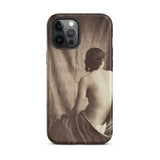 Nude Study - Jean Louis Marie Eugene Durieu Phone Case Iphone 12 Pro Max / Matte Phone Case Nude Art Captivating Iphone Case, Jean Louis