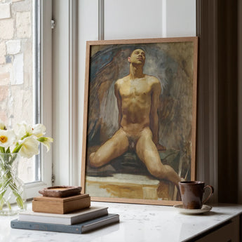 Nude Study of Thomas e Mckeller - John Singer Sargent Art Print / Canvas, Posters Prints & Visual Artwork, Toby Leon