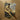 Bronze-colored Quill Pen Polished Wooden Handle Rests Diagonally Nude Warrior, Théodore Géricault’s, Warrior’s Profile Locked, Theodore