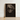 Framed Black-and-white Artwork Nude Figure Reflected Dark Circular 20th-century Art Photography, Early, Captivating