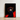 Framed Portrait Woman Black Hat Orange Light Trails Gay Witch Art, Universe Woven, Endless Shadows