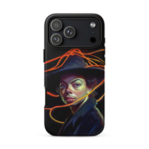 Nyx - Gay Witch Phone Case, Gay Witch, Modern Surrealism, Nyx, the Goddess