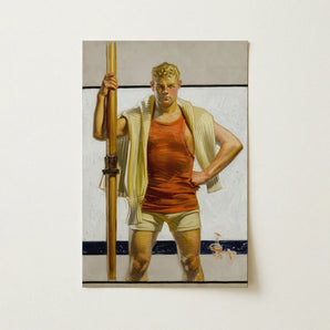 Oarsman - J.c. Leyendecker Art Print / Canvas, Prints
