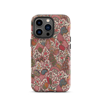 Oberkampf & Cie. Floral Fabric Art Phone Case Iphone 13 Pro / Matte Floral Patterned Phone Case Sartorial Splendor, Pre-revolutionary