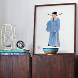 Officieel - Qing Dynasty Fashion Art Print / Canvas, Posters Prints & Visual Artwork, Toby Leon