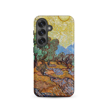 Olive Trees too - Vincent Van Gogh Phone Case, Samsung Galaxy S25 / Matte, Mobile Cases, Toby Leon