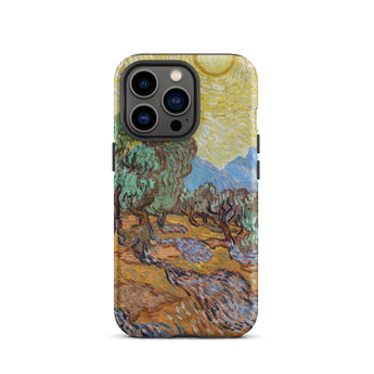 Olive Trees too - Vincent Van Gogh Phone Case Iphone 13 Pro / Matte Olive Trees Painting Phone Case Vincent Gogh, Trees, Gogh’s Tormented