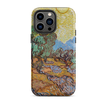 Olive Trees too - Vincent Van Gogh Phone Case Iphone 14 Pro Max / Matte Phone Case Gogh’s Olive Trees’ Vincent Gogh, Trees, Tormented