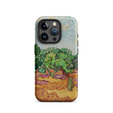 Olive Trees - Vincent Van Gogh Phone Case Iphone 15 Pro / Matte Artistic Phone Case Vincent Gogh, Provence’s Sun-drenched Groves,