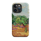 Olive Trees - Vincent Van Gogh Phone Case Iphone 15 Pro Max / Matte Artistic Phone Case Vincent Gogh, Provence’s Sun-drenched Groves,