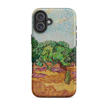 Olive Trees - Vincent Van Gogh Phone Case Iphone 16 Plus / Matte Phone Case Gogh’s Olive Trees’ Vincent Gogh, Provence’s Sun-drenched