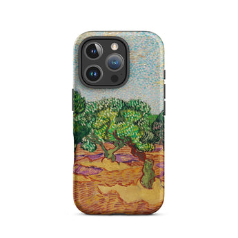 Olive Trees - Vincent Van Gogh Phone Case Iphone 16 Pro / Matte Phone Case Gogh’s Olive Trees’ Vincent Gogh, Provence’s Sun-drenched