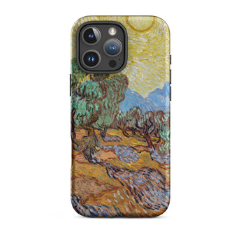Olive Trees too - Vincent Van Gogh Phone Case Iphone 16 Pro Max / Matte Artistic Phone Case Vincent Gogh, Olive Trees, Gogh’s Tormented
