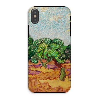 Olive Trees - Vincent Van Gogh Phone Case Iphone Xs / Matte Phone Case Gogh-style Painting Olive Trees Vincent Gogh, Provence’s