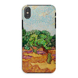 Olive Trees - Vincent Van Gogh Phone Case Iphone Xs / Matte Phone Case Gogh-style Painting Olive Trees Vincent Gogh, Provence’s