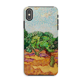 Olive Trees - Vincent Van Gogh Phone Case Iphone Xs Max / Matte Phone Case Gogh-style Painting Olive Trees Vincent Gogh, Provence’s