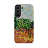 Olive Trees - Vincent Van Gogh Phone Case Samsung Galaxy S22 Plus / Matte Phone Case Vibrant Textured Print Vincent Gogh’s Gogh, Provence’s
