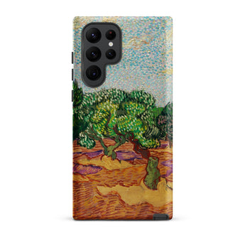 Olive Trees - Vincent Van Gogh Phone Case Samsung Galaxy S22 Ultra / Matte Phone Case Vibrant Textured Print Vincent Gogh’s Gogh,