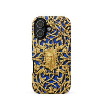 Open-work Panel - Matthew Digby Wyatt Phone Case Iphone 17 / Matte Gold Lion Head Phone Case Intricate Baroque Design Matthew Digby Wyatt,