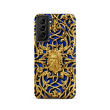 Open-work Panel - Matthew Digby Wyatt Phone Case Samsung Galaxy S21 / Matte Golden Ornate Intricate Baroque-style Metalwork Central,
