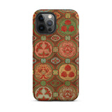 Motivo ornamentale a ventaglio - Custodia per iPhone G.a. Audsley, 12 Pro Max / Opaco, Custodie per telefoni cellulari, Toby Leon
