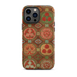 Motivo ornamentale a ventaglio - Custodia per iPhone G.a. Audsley, 13 Pro Max / Opaco, Custodie per telefoni cellulari, Toby Leon