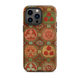 Motivo ornamentale a ventaglio - Custodia per iPhone G.a. Audsley, 14 Pro Max / Opaco, Custodie per telefoni cellulari, Toby Leon