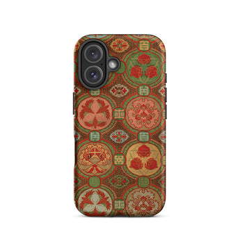 Motivo ornamentale a ventaglio - Custodia per iPhone G.a. Audsley, 16 / Opaco, Custodie per telefoni cellulari, Toby Leon