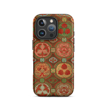 Motivo ornamentale a ventaglio - Custodia per iPhone G.a. Audsley, 16 Pro / Opaco, Custodie per telefoni cellulari, Toby Leon