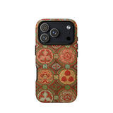 Motivo ornamentale a ventaglio - Custodia per iPhone G.a. Audsley, 17 Pro / Opaco, Custodie per telefoni cellulari, Toby Leon