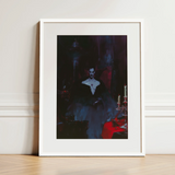 Orpheus - Gay Vampire Art Print / Canvas, 12x16’’ / 31x41cm / White Frame / Matboard, Posters Prints & Visual Artwork, Toby Leon