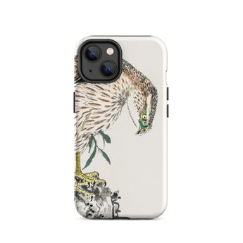 Osprey - Numata Kashu Meiji Bird Phone Case Iphone 14 / Matte Bird-themed Phone Case Numata Kashu, Osprey Iphone Case, Japanese Meiji Bird