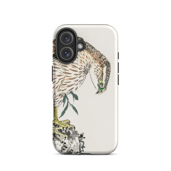 Osprey - Numata Kashu Meiji Bird Phone Case Iphone 16 / Matte Phone Case Hawk Design Numata Kashu, Osprey Iphone Case, Japanese Meiji Bird