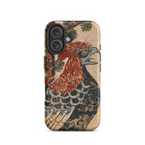 Otsu-e of Eagle - Edo Art Iphone Case, 16 / Matte, Phone Case Eagle Design