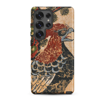 Otsu-e of Eagle - Edo Art Phone Case, Samsung Galaxy S25 Ultra / Matte, Mobile Cases, Toby Leon