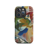 Painting with Green Center - Vasily Kandinsky Phone Case, Vasily Kandinsky Art, Case Featuring Kandinsky’s Painting, Pocket-sized Portal