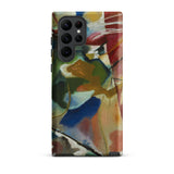 Painting with Green Center - Vasily Kandinsky Phone Case, Vasily Kandinsky Art, Case Featuring Kandinsky’s Painting, Pocket-sized Portal