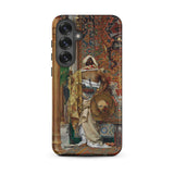 The Palace Guard 1 - Antonio Fabrés Phone Case Samsung Galaxy S25 Plus / Matte Phone Case Detailed Painting Man Ornate Gold-trimmed Robes